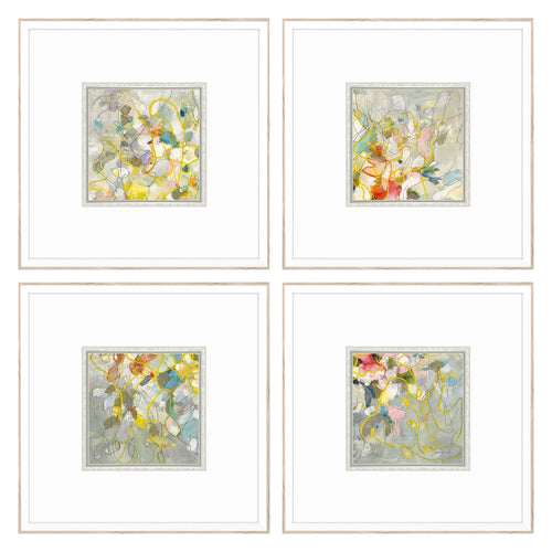 Nai Strings of Lights Framed Art Set of 4