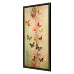 Petal Prints Butterfly Framed Art