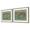 Vess Vintage Cats Framed Art Set of 2