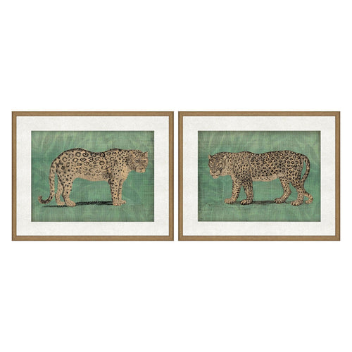 Vess Vintage Cats Framed Art Set of 2