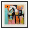 Orlov Block Horse Impression II Framed Art