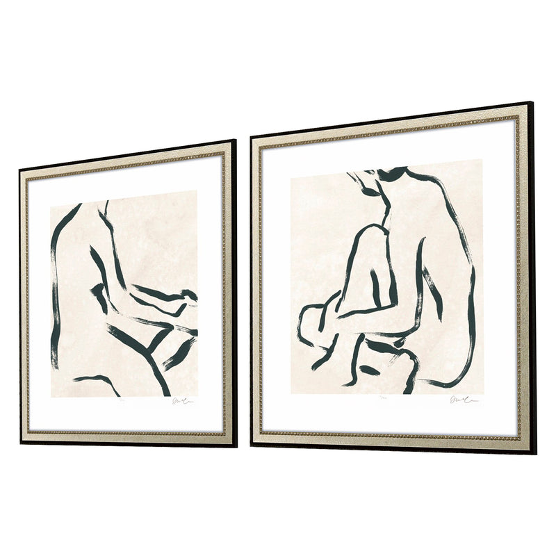 Vess Line Study I Framed Art Set of 2