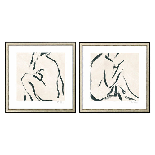 Vess Line Study II Framed Art Set of 2