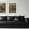 Lam Galvanize in Gold II Framed Art