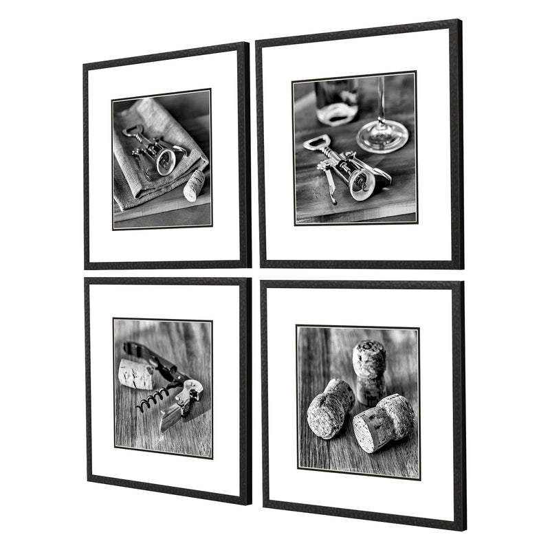 Assaf Cork Framed Art Set of 4