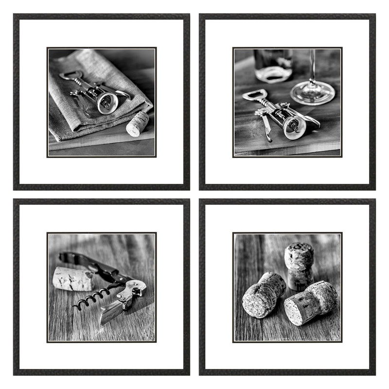 Assaf Cork Framed Art Set of 4