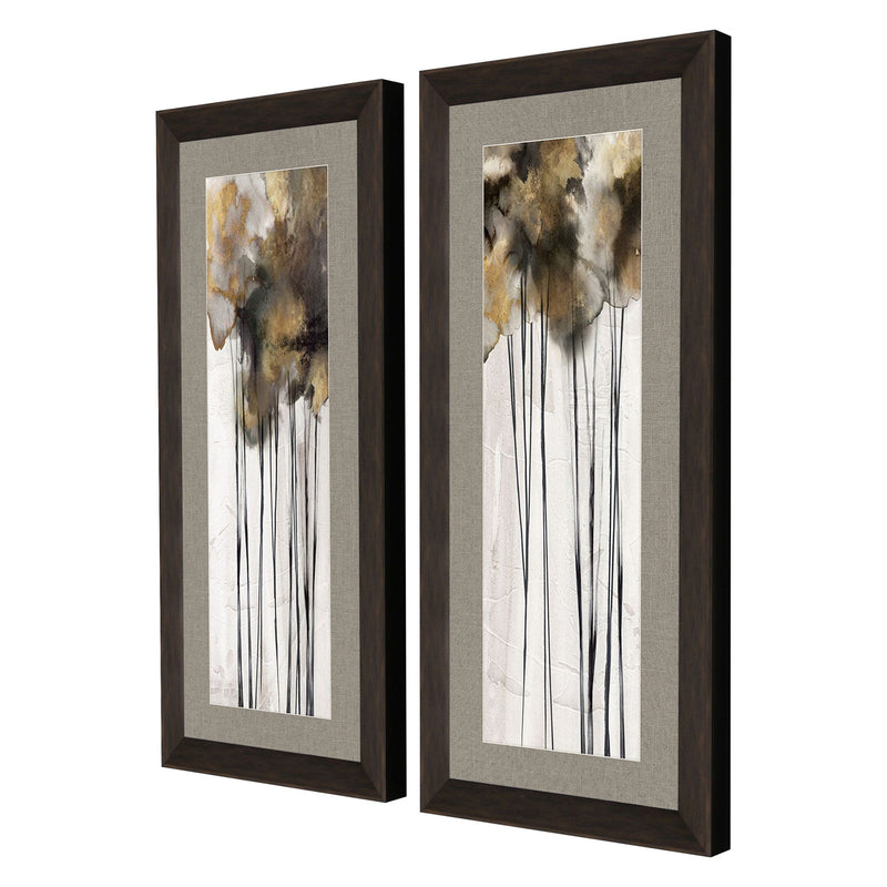 PI Studio Inky Trees Framed Art Set of 2