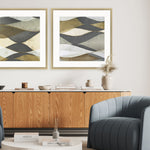 Saunders Natural Waves II Framed Art