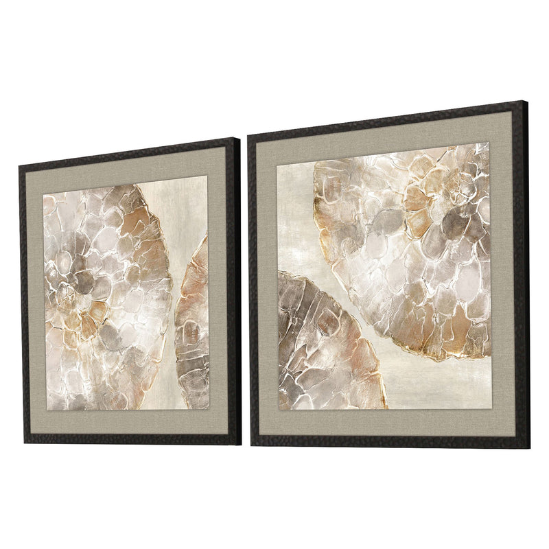 Watts Golden Medallions Framed Art Set of 2