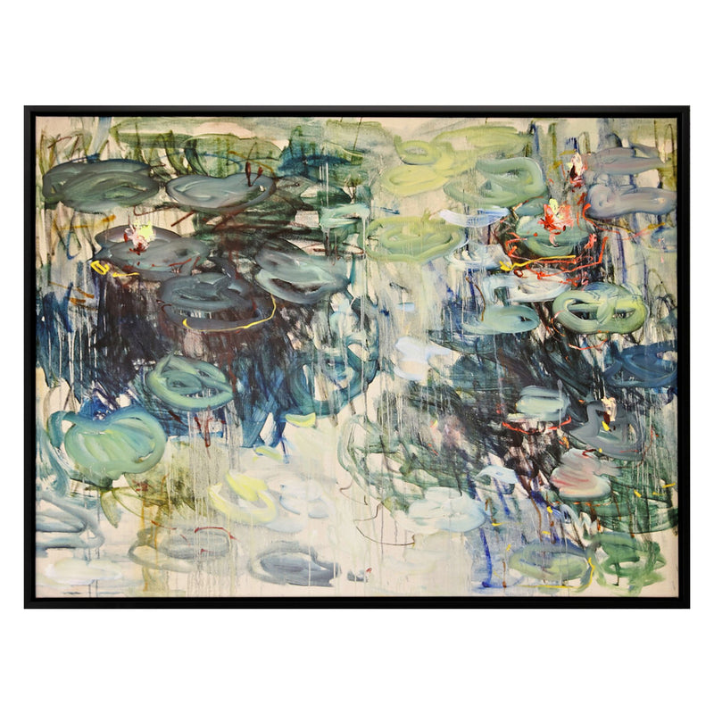 Holmes Lily Pond Canvas Art