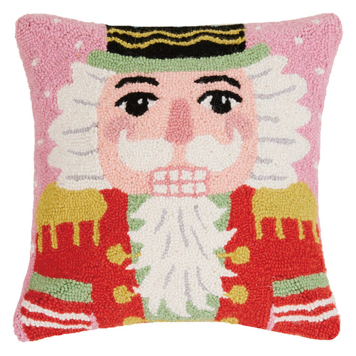 Nutcracker Hook Throw Pillow