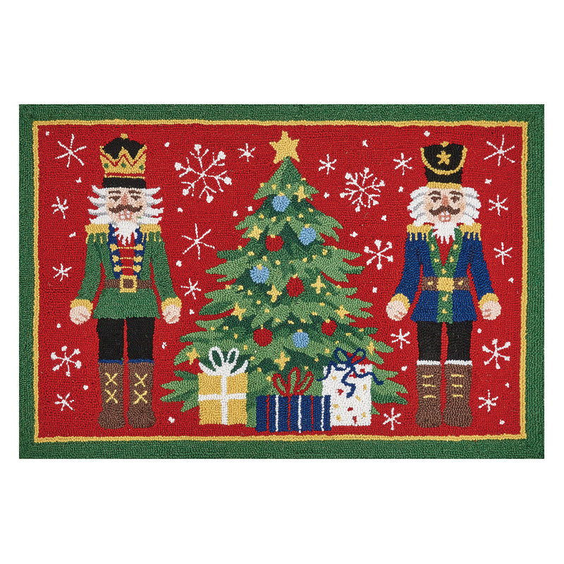 Two Nutcracker Hook Rug