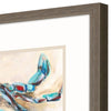 Wang Blue and Red Crab Framed Art Set of 2