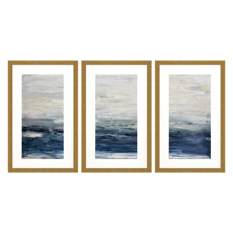 Snow Oceania Framed Art Set of 3