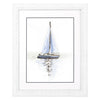 Barnes Mirrored Sailboat I Framed Art