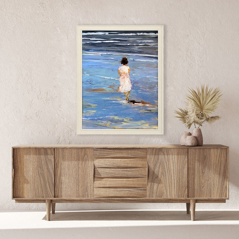 Lafuente Warm Shallows Framed Art