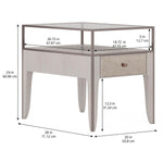 A.R.T. Furniture Mezzanine End Table Set of 2