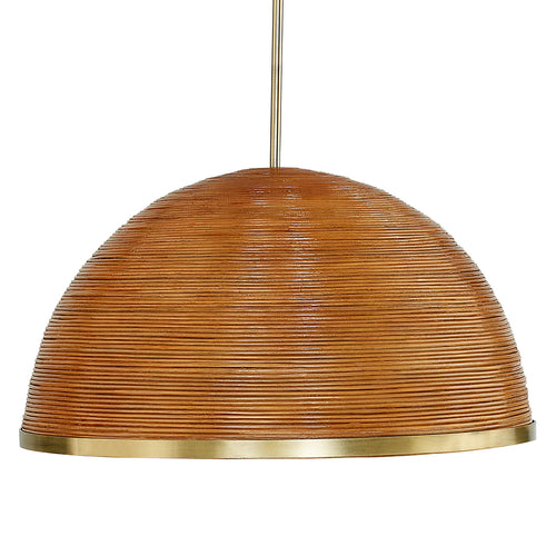 Jonathan Adler Riviera Large Dome Pendant