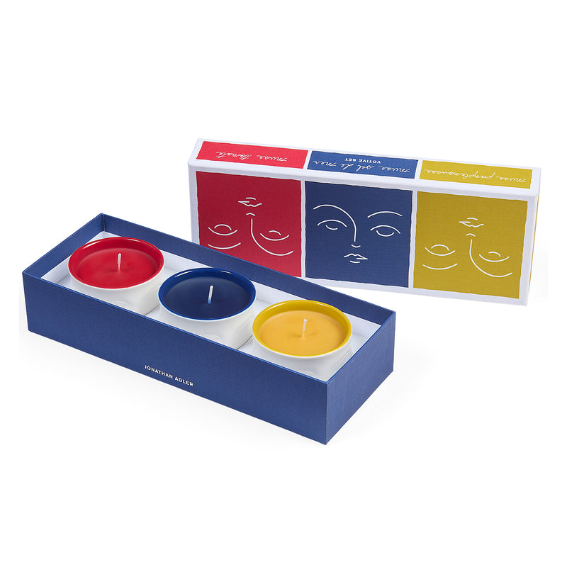 Jonathan Adler Muse Couleur Votive Set