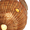 Jonathan Adler Wicker Blowfish Pendant