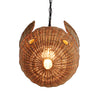 Jonathan Adler Wicker Blowfish Pendant