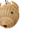 Jonathan Adler Wicker Blowfish Pendant