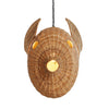 Jonathan Adler Wicker Blowfish Pendant