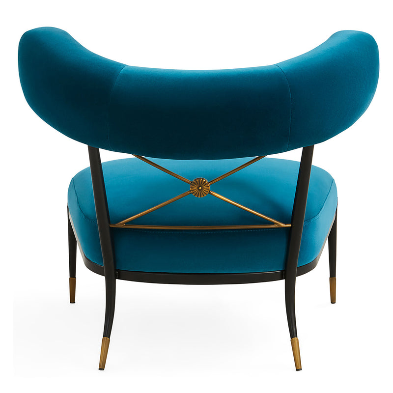 Jonathan Adler Rider Klismos Lounge Chair