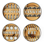 Jonathan Adler Blitzed Cocktail Coaster Set of 4