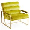 Jonathan Adler Channeled Goldfinger Lounge Chair