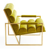 Jonathan Adler Channeled Goldfinger Lounge Chair