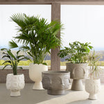 Jonathan Adler Osaka Disc Concrete Planter