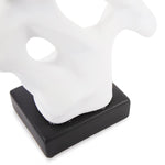 White Ceramic Abstract Sculpture