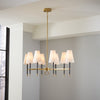 Jonathan Adler Ventana Oval Chandelier