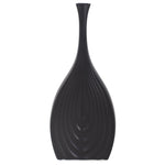 Black Onion Tapered Vase