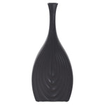 Black Onion Tapered Vase