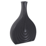 Black Onion Tapered Vase