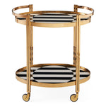 Jonathan Adler Op Art Bar Cart