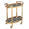 Jonathan Adler Op Art Bar Cart