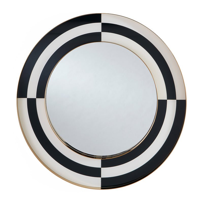 Jonathan Adler Op Art Wall Mirror