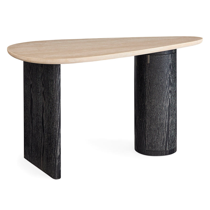 Jonathan Adler Oeuf Travertine Desk