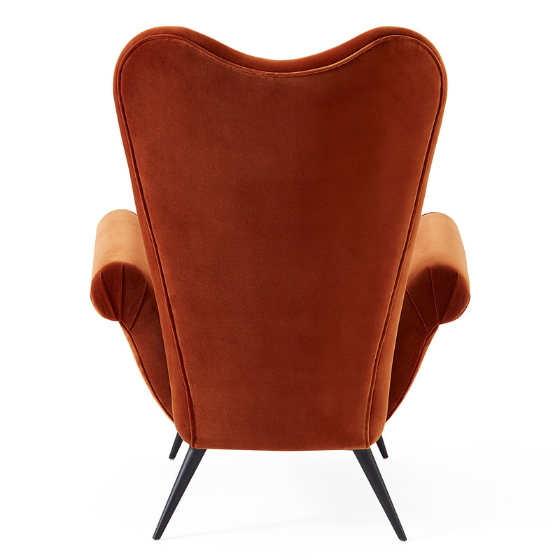 Jonathan Adler Juliet Cognac Arm Chair