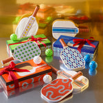 Jonathan Adler Basketweave Pickleball Set