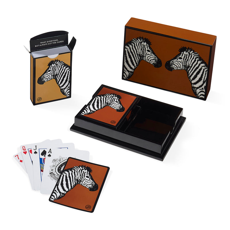 Jonathan Adler Zebras Lacquer Card Set