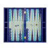 Jonathan Adler Basketweave Backgammon Set