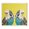 Jonathan Adler Parakeet Beaded Artwork