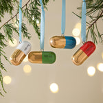 Jonathan Adler Full Dose Gold Ornament Set of 4