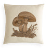 Jonathan Adler Botanist Mushrooms Large Beaded Pillow