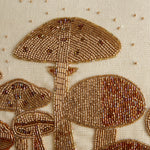 Jonathan Adler Botanist Mushroom Field Beaded Pillow