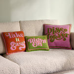 Jonathan Adler Right On Needlepoint Pillow